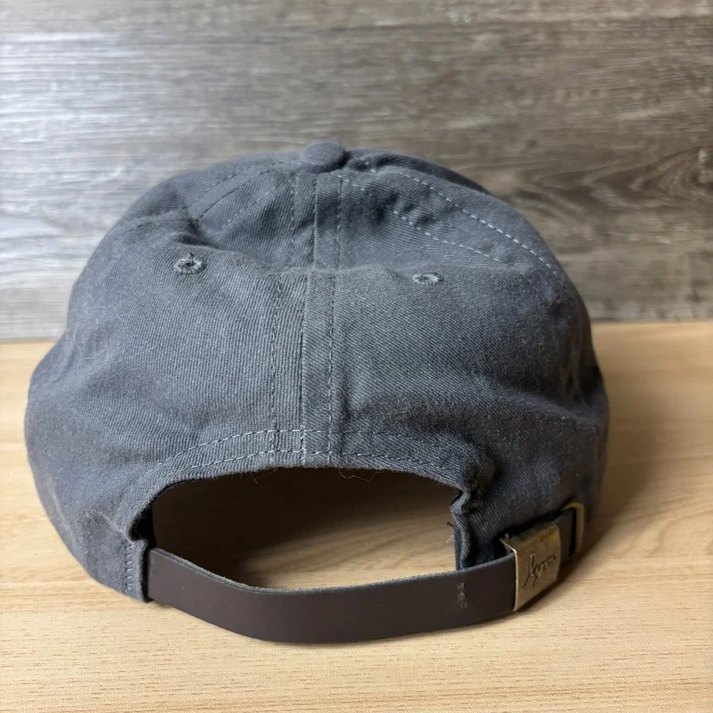 Caribou Coffee Hat Strap Back Gray Love Your Melon One Size Adjustable